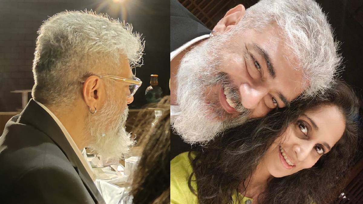 Recent Family Photos Of Actor Ajith With His Children Goes Viral