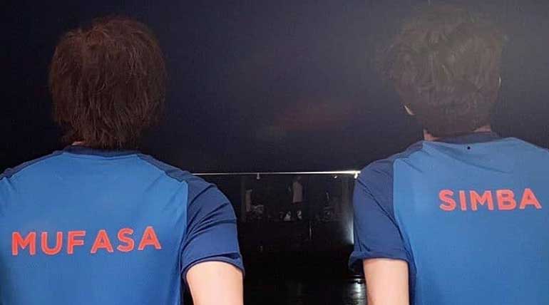 SRK And Aryan Voice Over For The Lion King Hindi Version