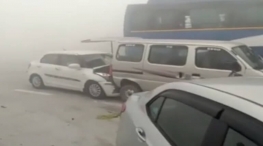 Delhi Yamuna Expressway Accident Due To Air Pollution
