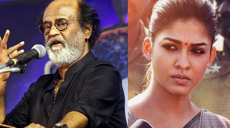 Rajinikanth Praises Nayanthara Starring Aramm