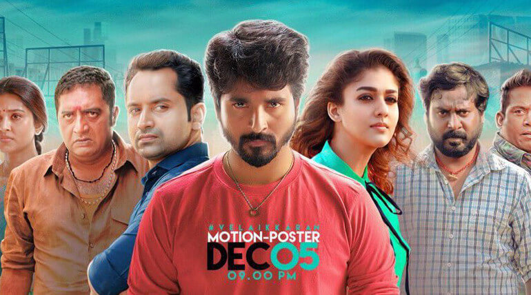 Velaikkaran Motion Poster