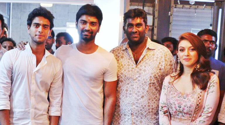 Sam Anton Movie Has Hansika As Heroine