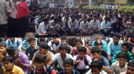Chennai Law College Students Started Protest Against Bus Fare Hike