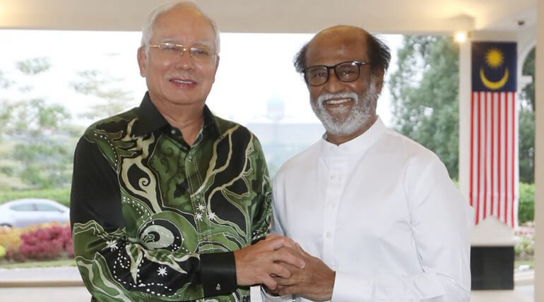 Malaysian Prime Minister Calls Rajinikanth As Thalaiva