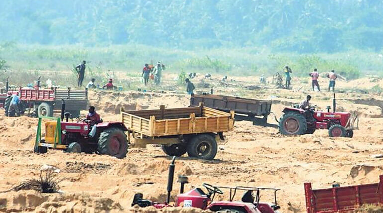 The ban over TN sand quarries will be continued