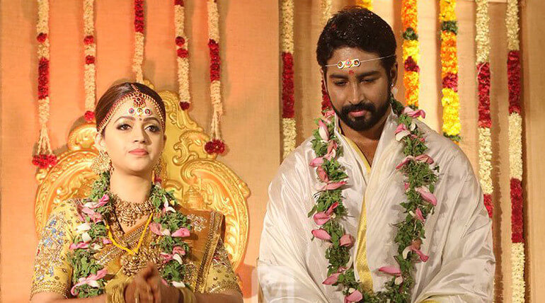 Actress Bhavana Wedding Still1