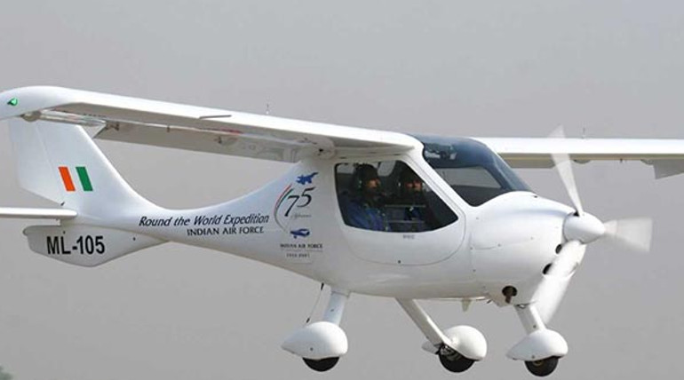 File image of Microlight plane of IAF