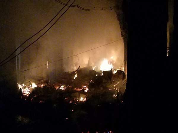 Meenakshi Amman Temple Shopping Complex Fire 2