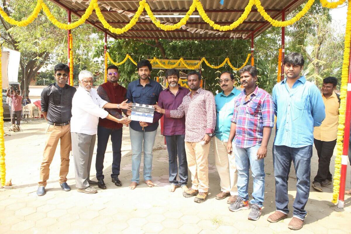 Vikram Prabhu Asura Guru Movie Pooja Still1