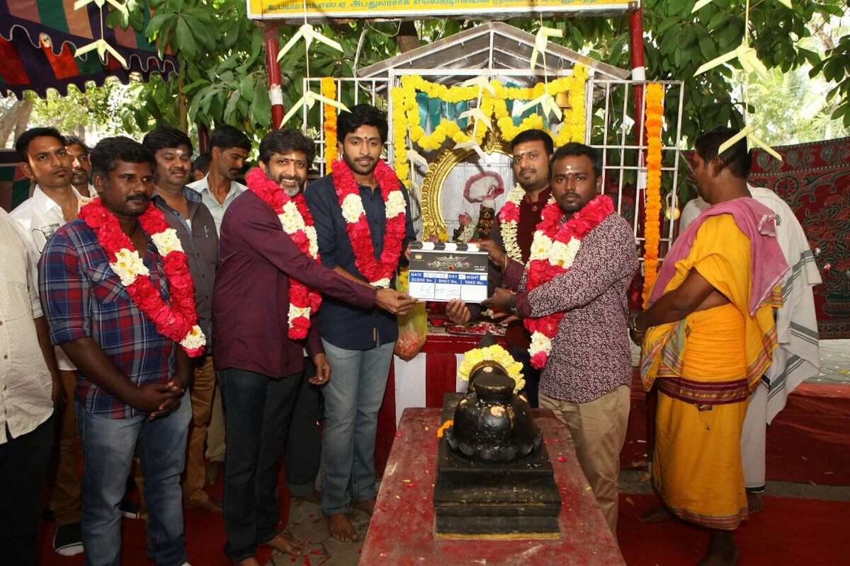 Vikram Prabhu Asura Guru Movie Pooja Still2