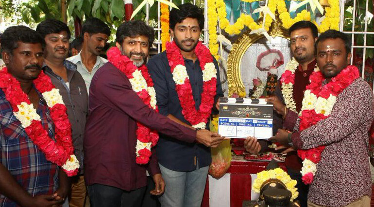 Vikram Prabhu Asura Guru Movie Pooja Still