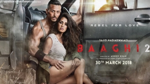 Tiger Shroff and Disha Patani starring action love thriller Baaghi 2 trailer released, image - Nadiadwala Grandson Entertainment