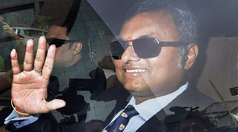 CBI Arrested Karti Chidambaram Today For Money Laundering Case