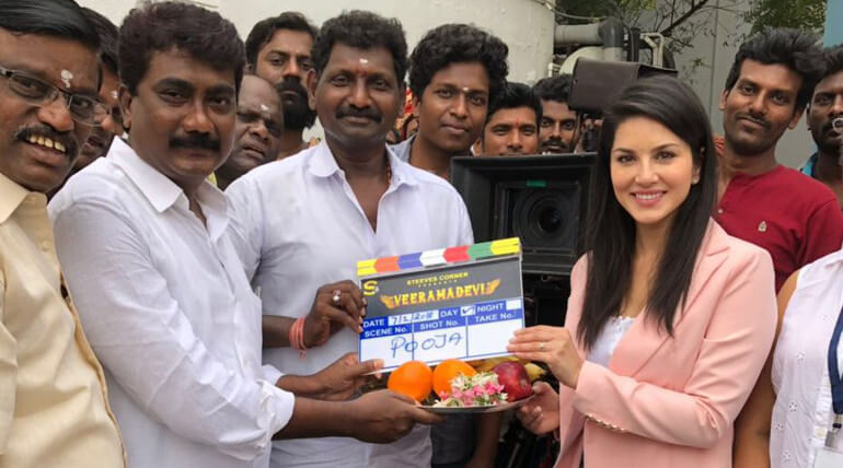 Veeramadevi Shoot Started With Pooja