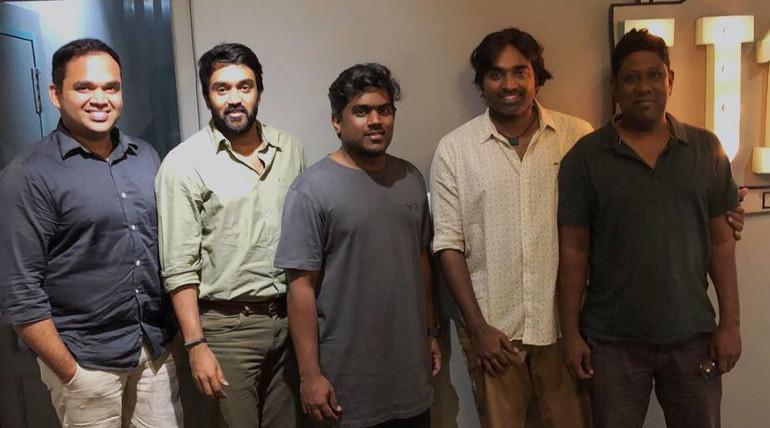 Vijay Sethupathi Turns Singer For Yuvan Musical, Image credit - Stylist Vasuki Bhaskar @vasukibhaskar (twitter)