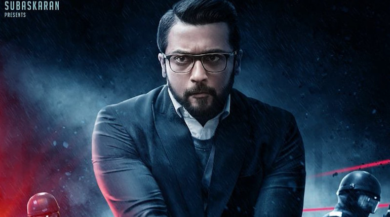 Suriya Kaappaan Titled as Bandobast in Telugu, Image Lyca Productions