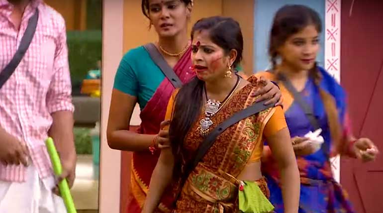 Bigg Boss Tamil 3 Unexpected Fight Between Sandy and Mathimitha