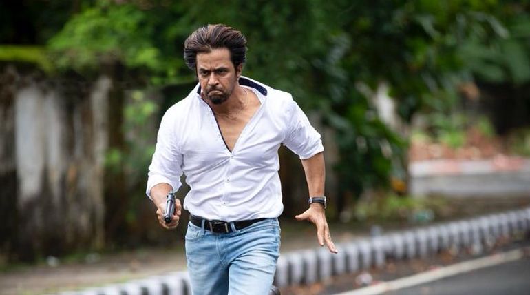 Arjun Action Look In Jack Daniel Movie, Image 