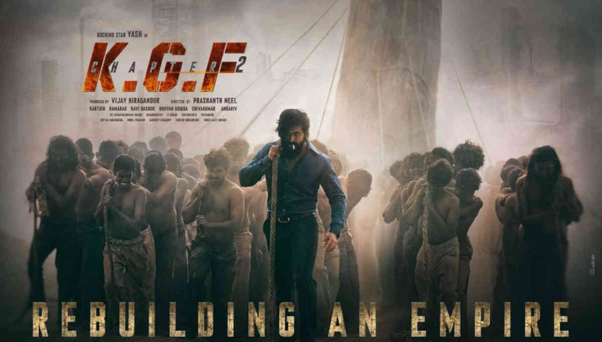 KGF Chapter 2 First Look Poster