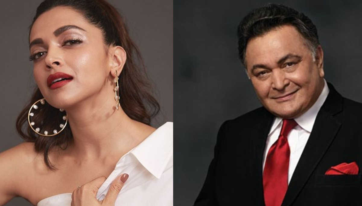 Deepika Padukone and Rishi Kapoor