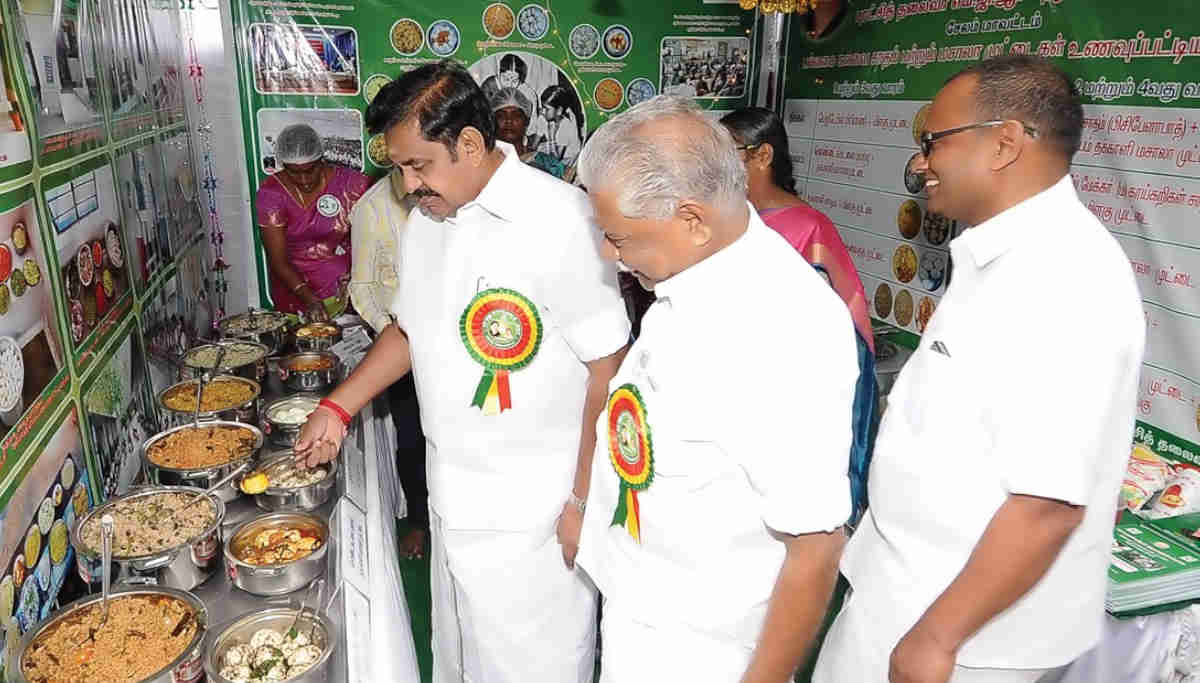 CM Edappadi Palaniswami Inaugurating School Lunch Scheme/ Representation Image 