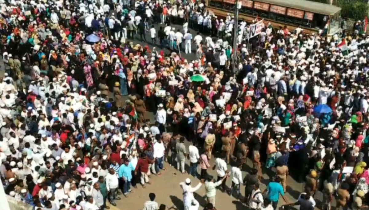 CAA Protesters at Chepauk