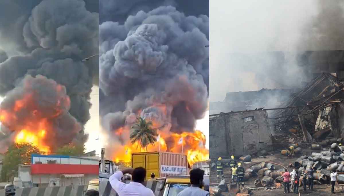 Madhavaram fire accident finally under control