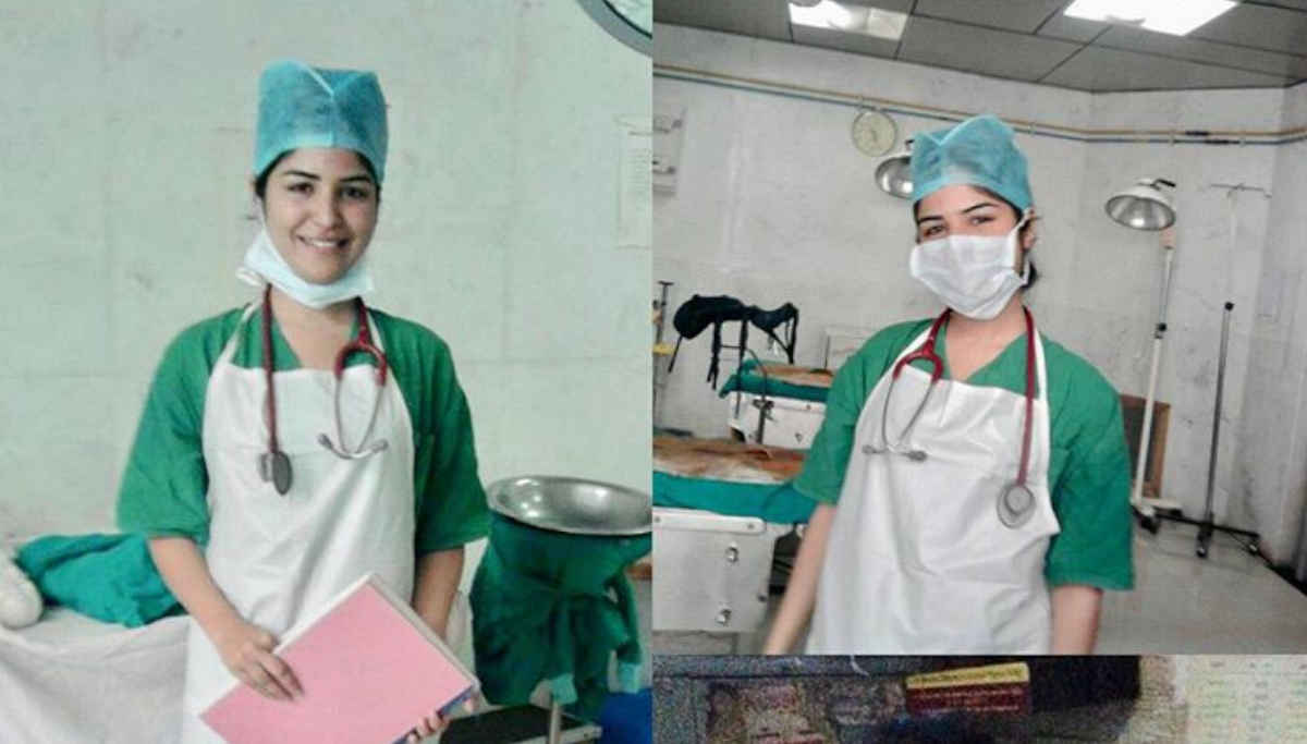 Shikha Malhotra Becomes Nurse