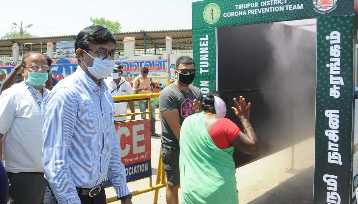 Disinfection Tunnel in Tirupur
