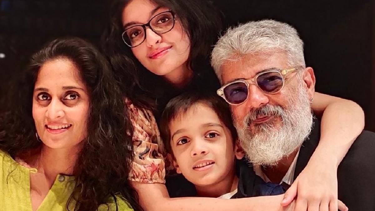 Actor Ajith Latest Family Photos