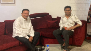 Producer Ganesh With Music Composer AR Rahman